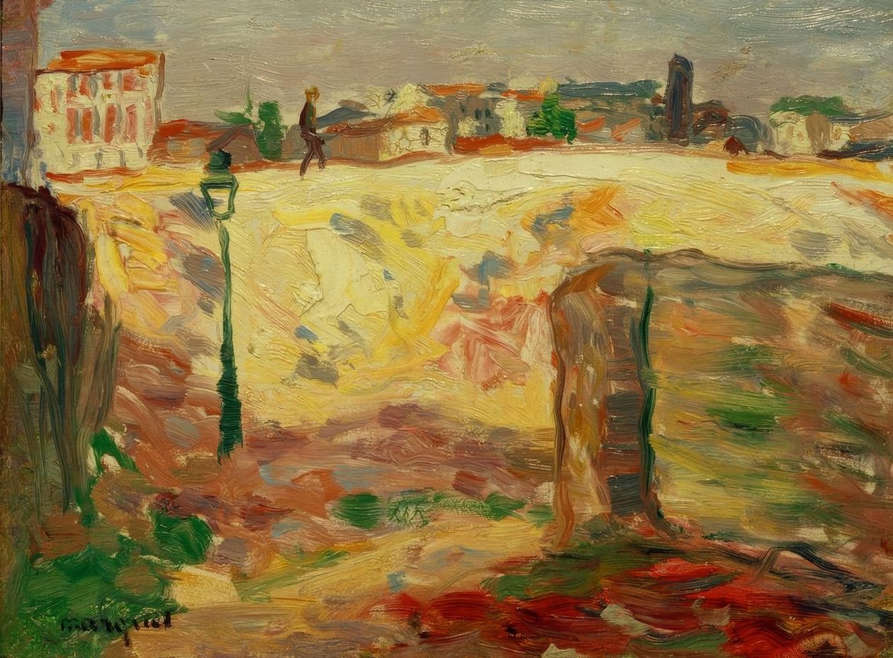 Pariisin esikaupunki tekijältä Albert Marquet