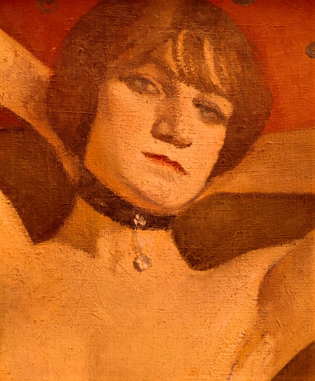 Nainen sohvalla Yksityiskohta, 1912 tekijältä Albert Marquet