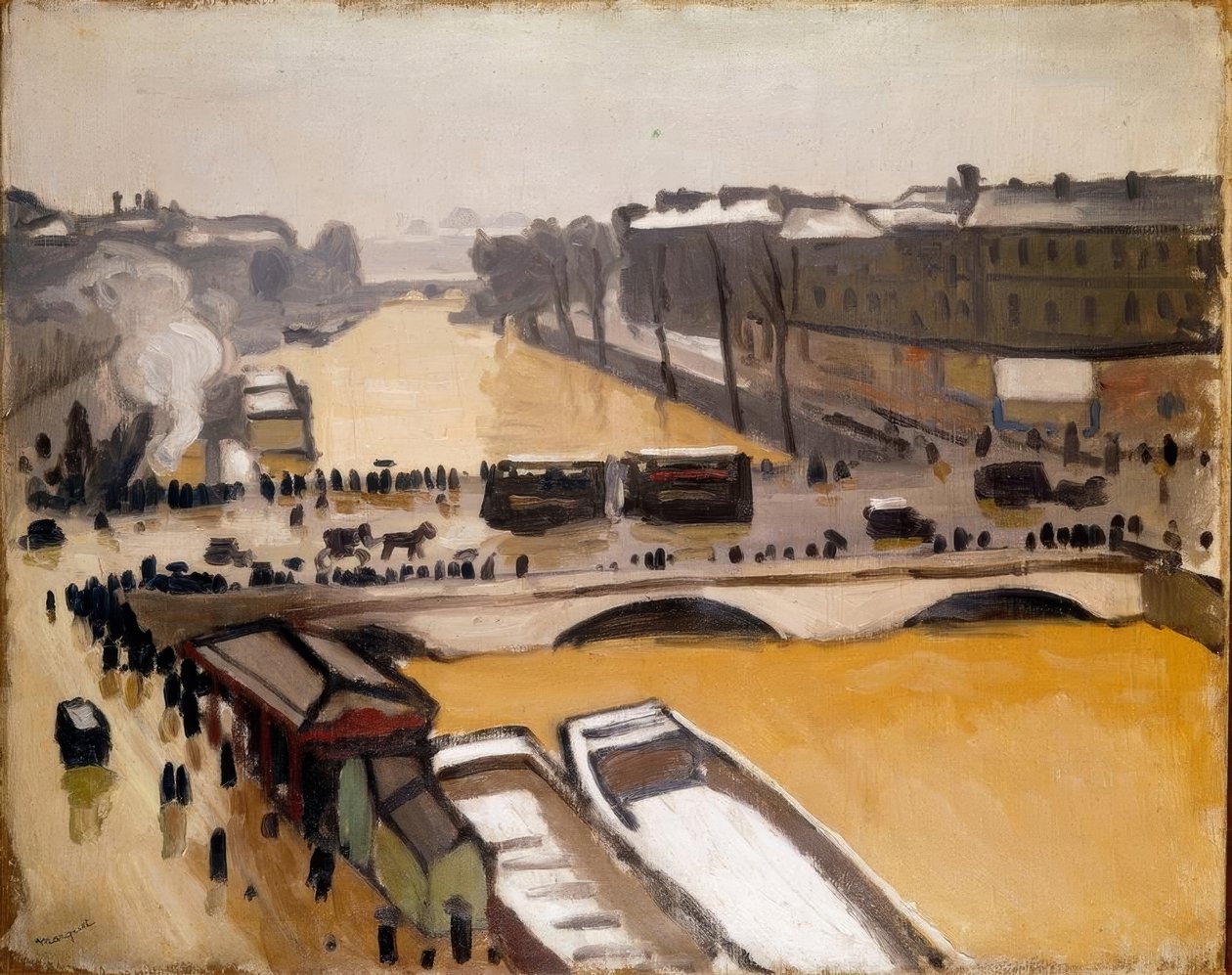 Pont Saint-Michelin tulva tekijältä Albert Marquet