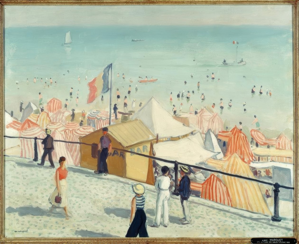 Été, plages des Sables d’Olonne tekijältä Albert Marquet
