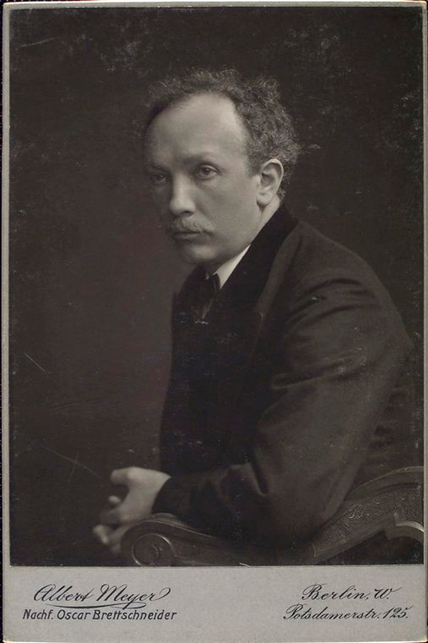 Richard Strauss, saksalainen säveltäjä, 1800-luvun loppu tai 1900-luvun alku. tekijältä Albert Meyer