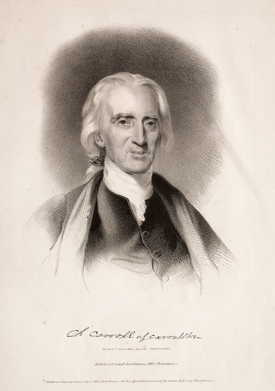 Charles Carroll Carrolltonista, Marylandista tekijältä Albert Newsam