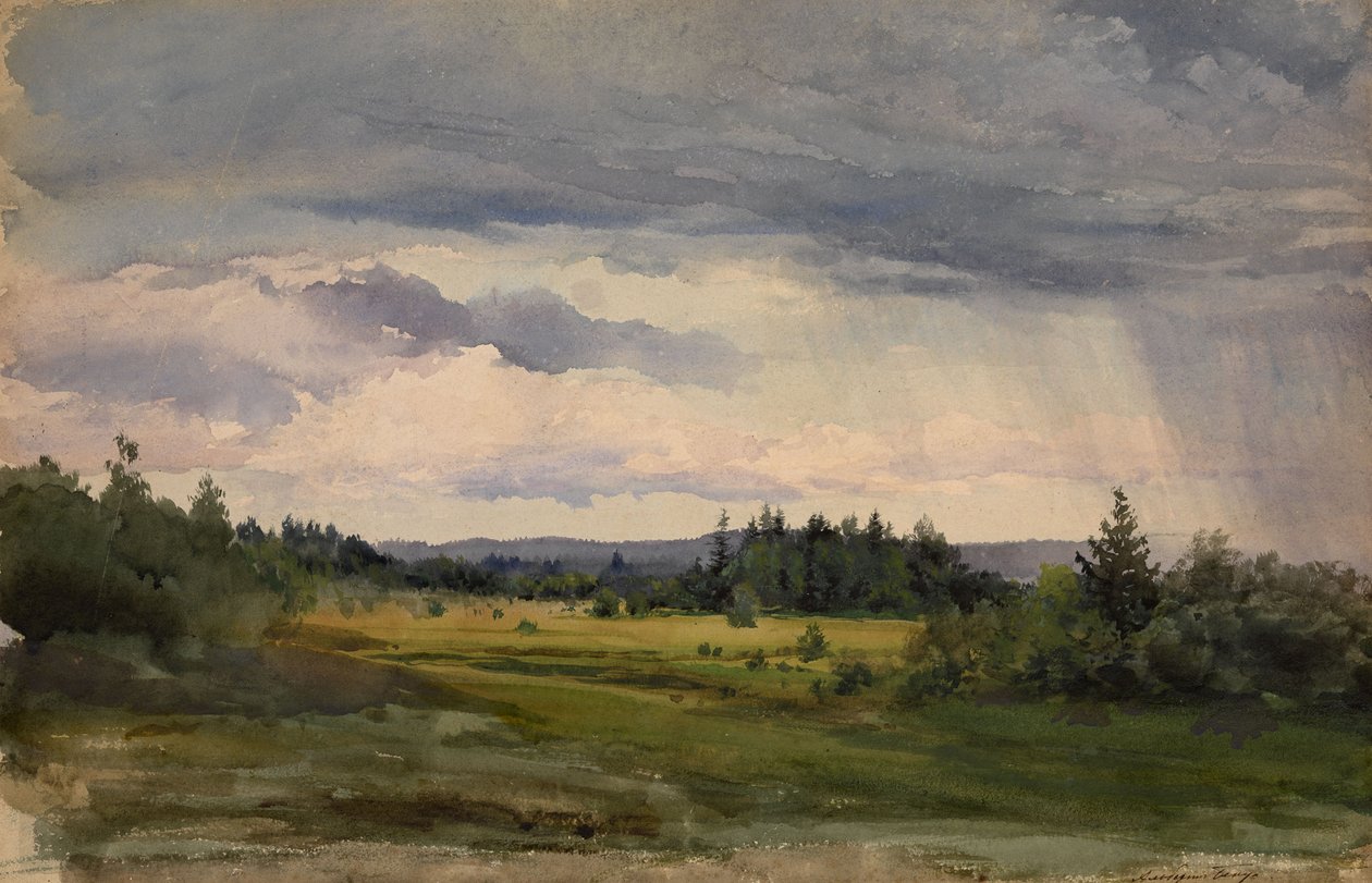 Maisema tekijältä Albert Nikolaevich Benois