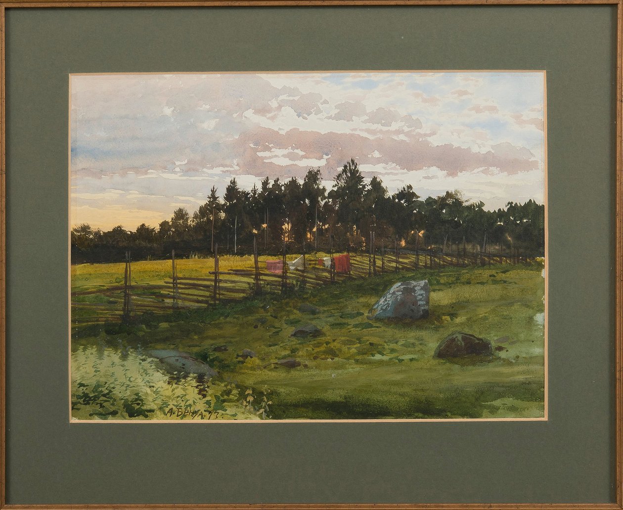 Kesäilta, 1893 tekijältä Albert Nikolaevich Benois