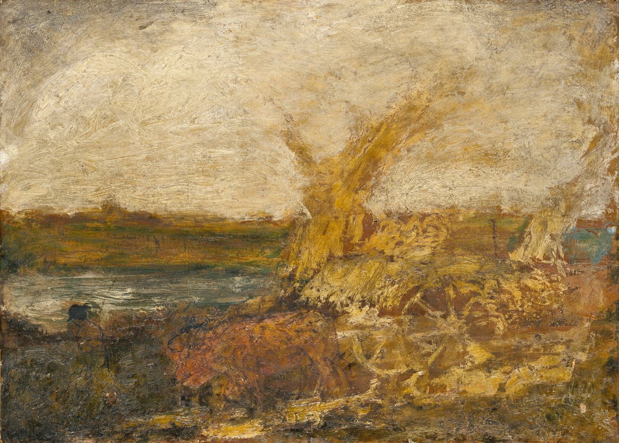 Sadonkorjuu tekijältä Albert Pinkham Ryder