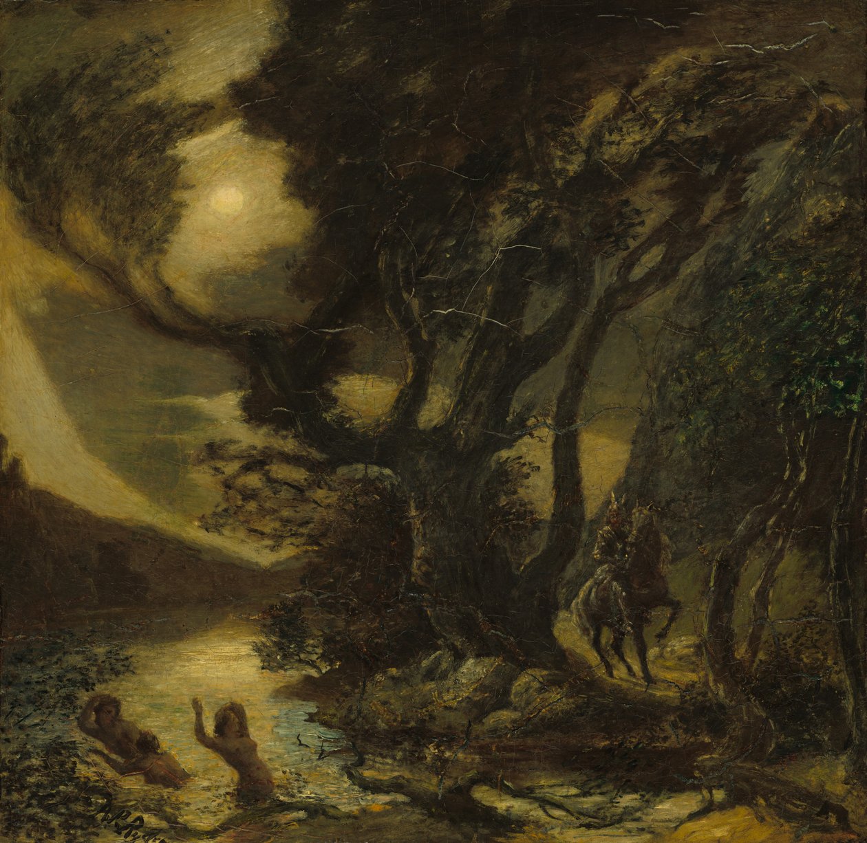 Siegfried ja Reinin neitsyt tekijältä Albert Pinkham Ryder