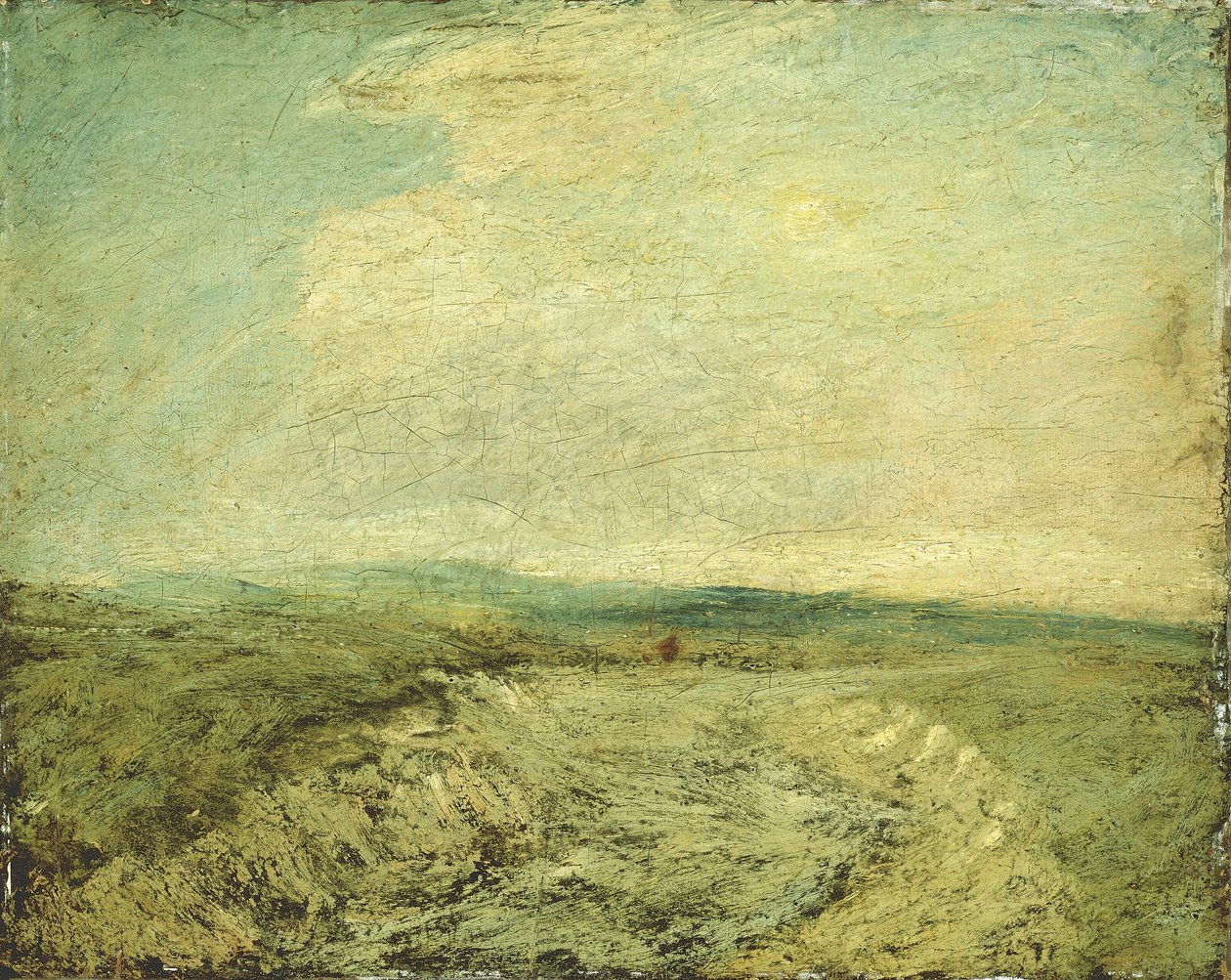 Essexin kanava, n. 1896 (öljy kankaalle asennettuna alukseen) tekijältä Albert Pinkham Ryder