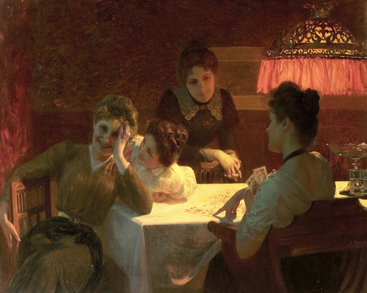 Rakastaa Oraclea, n. 1900 tekijältä Albert Ritzberger