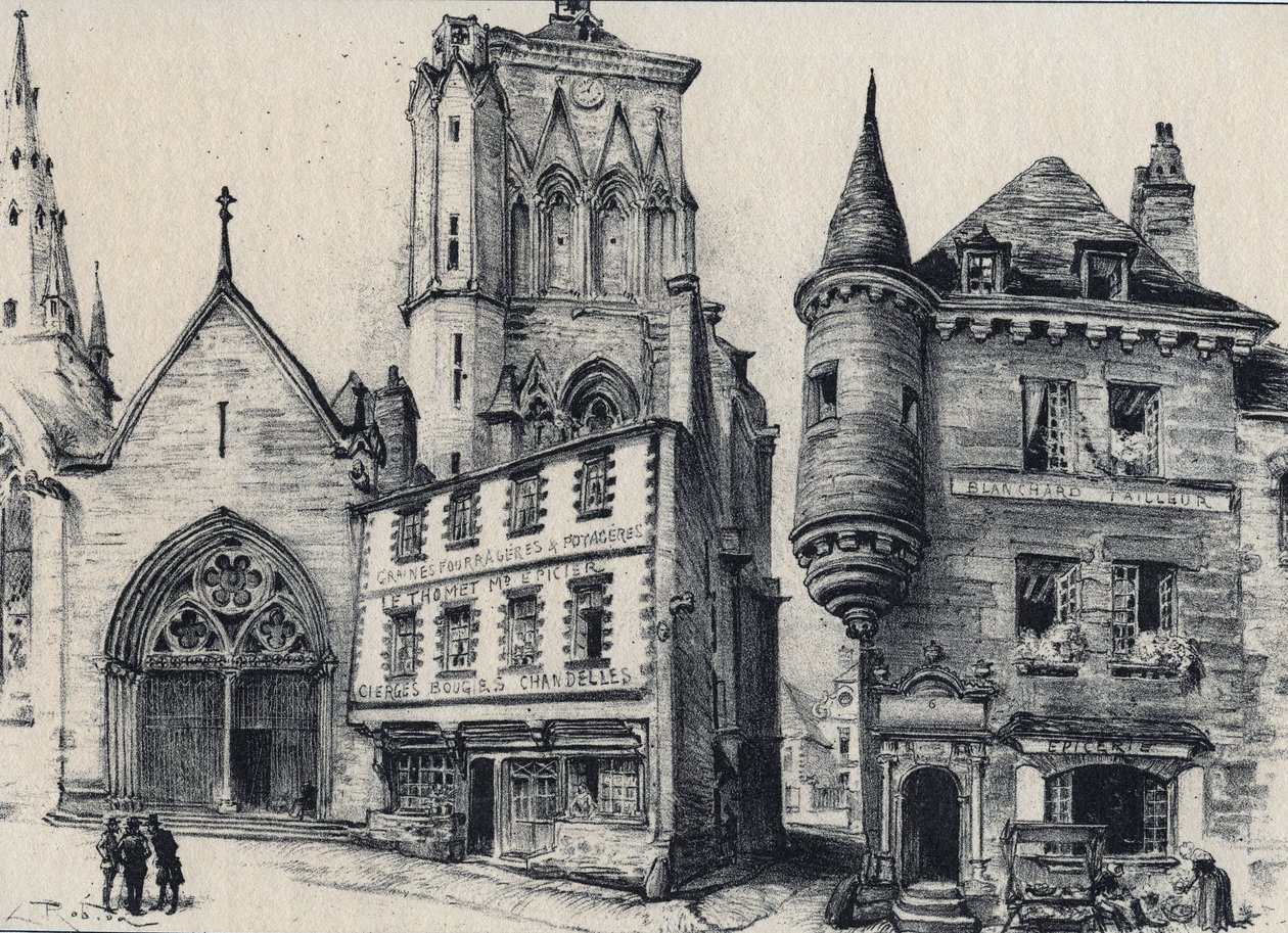 Grand rue de Guingamp Cotes-d