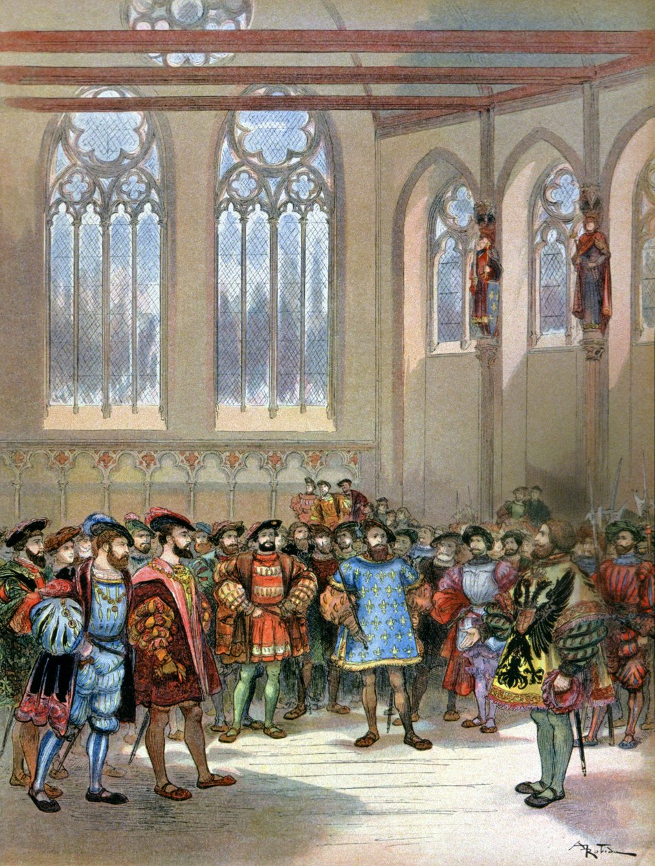 Precursor de Charles Quint recebido por François Ifinnish tekijältä Albert Robida