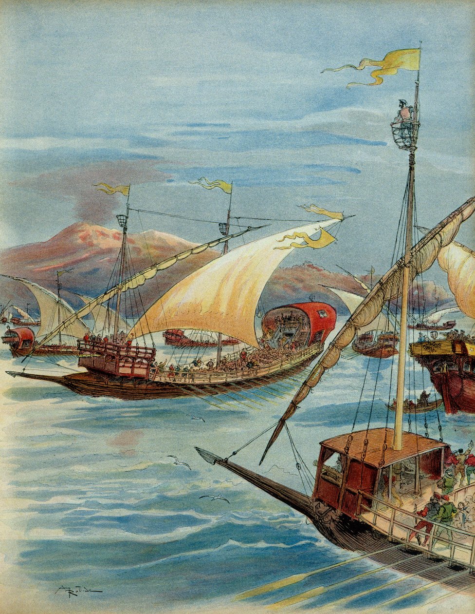 Kuudes Italian sota tekijältä Albert Robida