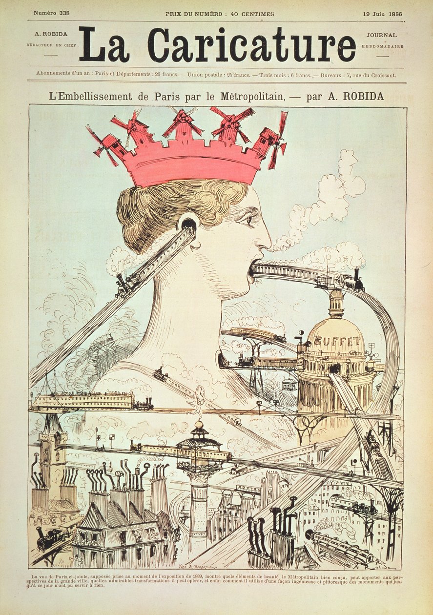 Parannus Pariisiin metrolla, julkaisusta 