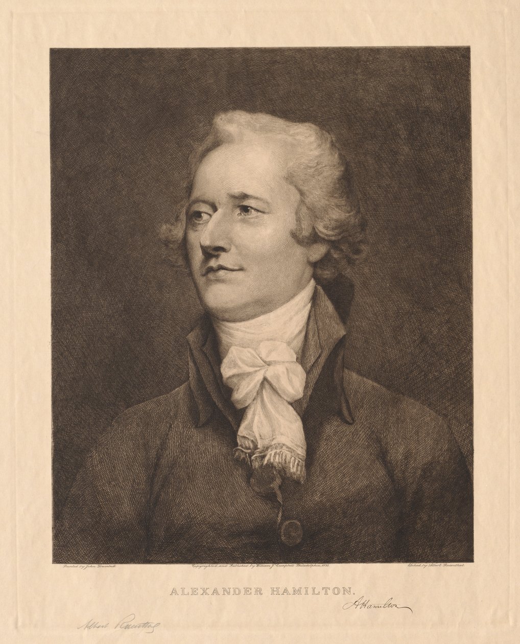 Alexander Hamilton tekijältä Albert Rosenthal