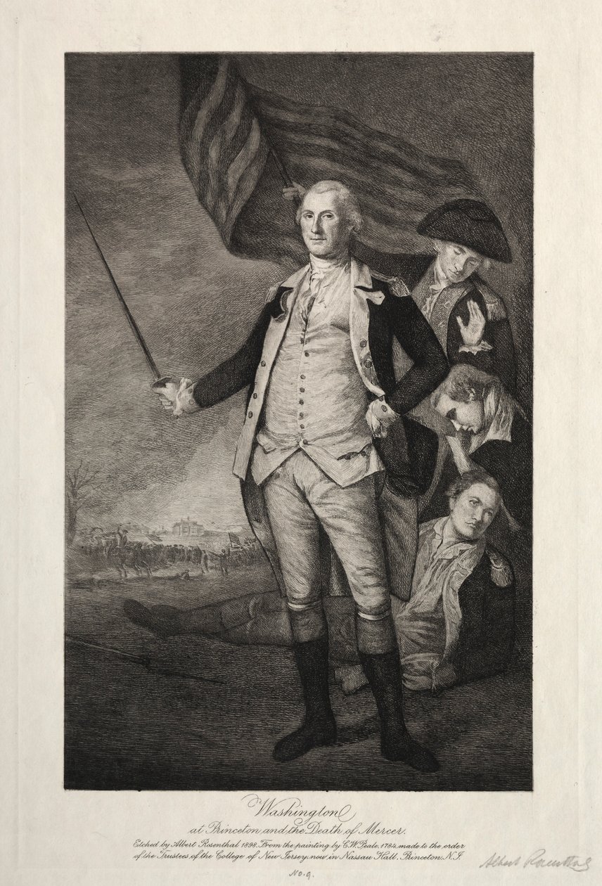 George Washington Princetonissa tekijältä Albert Rosenthal