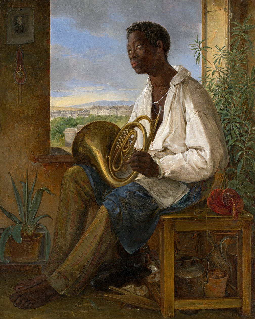 Emmanuel Rion muotokuva, 1836. tekijältä Albert Schindler