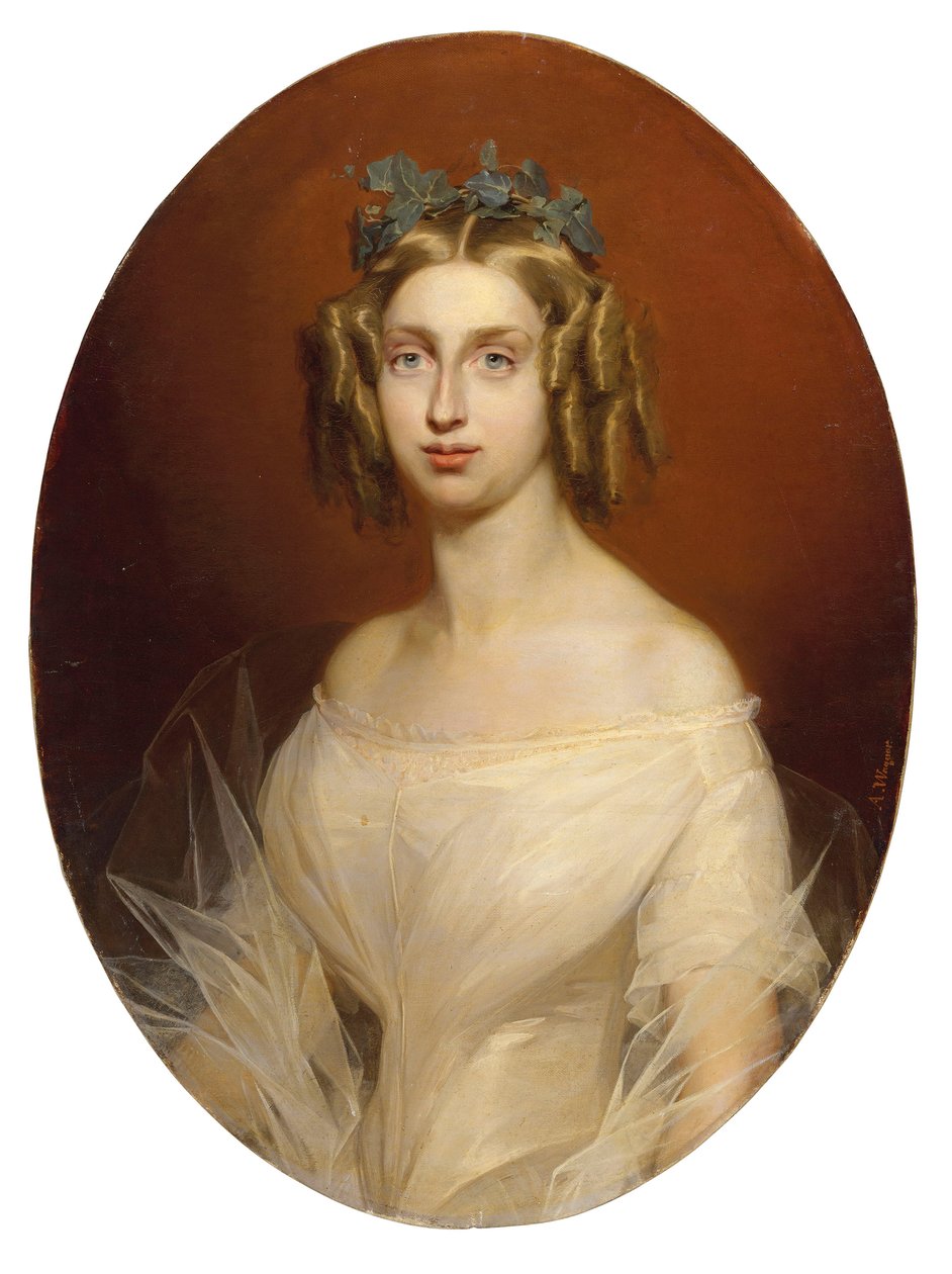 Maria Theresa Itävalta 1801-1855, Sardinian kuningatar, 1800-luvun ensimmäinen puolisko... tekijältä Albert Wagner