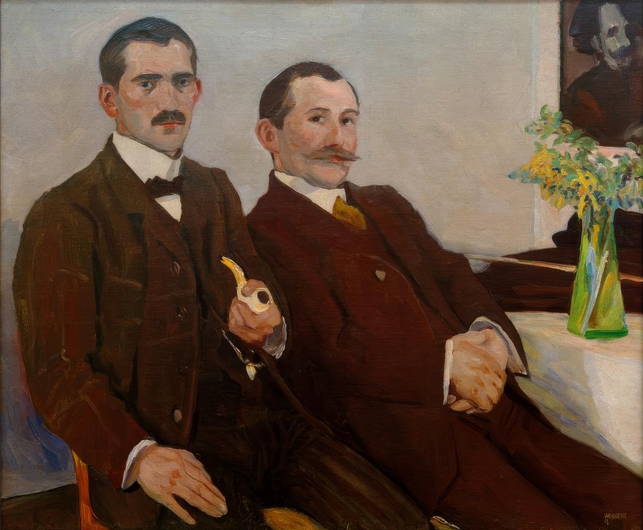 Albert Weisgerberin veljet Peter ja Fritz tekijältä Albert Weisgerber