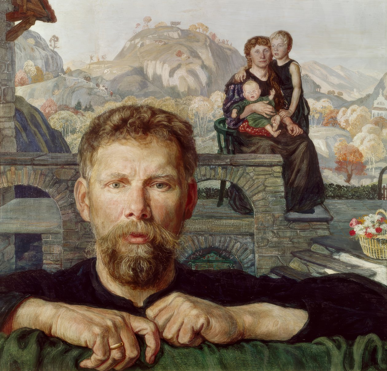 Perhekuva tekijältä Albert Welti