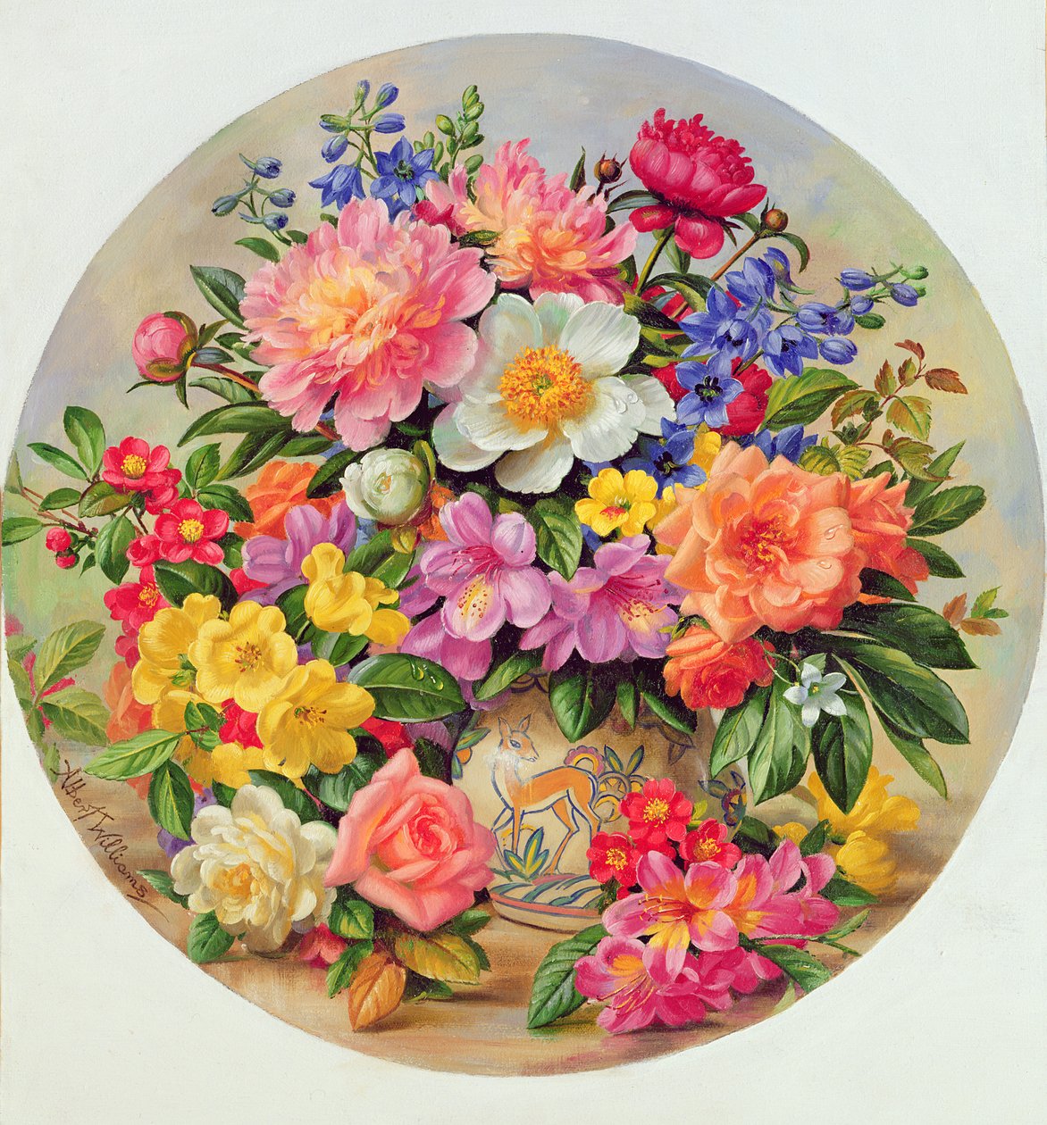 A405C Garden Flowers heinäkuuta tekijältä Albert Williams