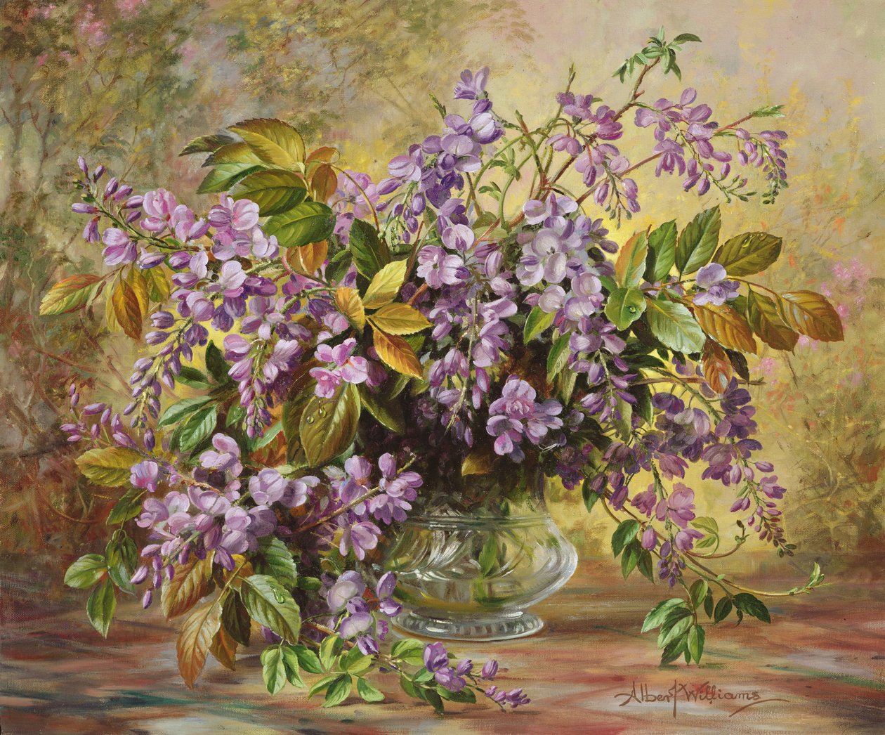 Lumoava Junetide Wisteria tekijältä Albert Williams