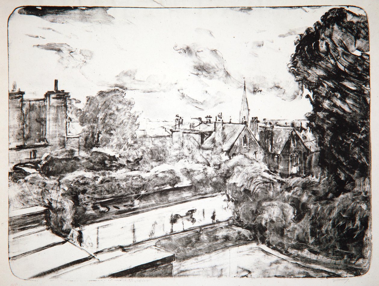 Hampstead, 1916 tekijältä Albert de Belleroche