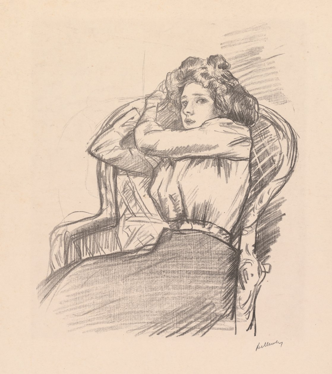 Nimetön ("Babette") tekijältä Albert de Belleroche