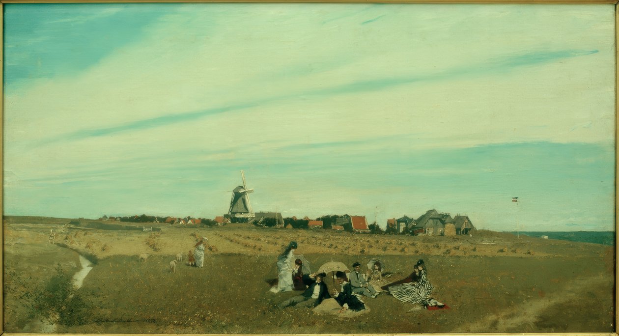 Merenrantakohde Wyk on Föhr tekijältä Albert von Keller