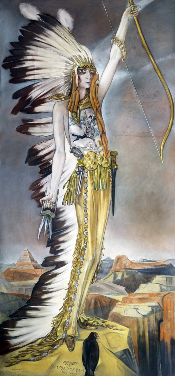 Marchesa Luisa Casati, Grand Canyon tekijältä Alberto Martini