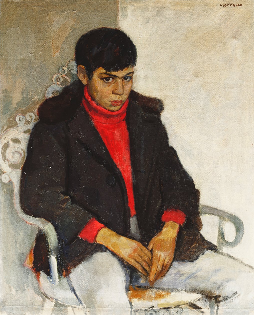 Muotokuva Laurie Morroccosta tekijältä Alberto Morrocco