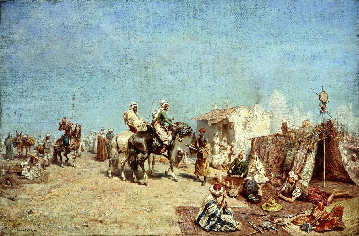 arabien leiri, tekijältä Alberto Pasini