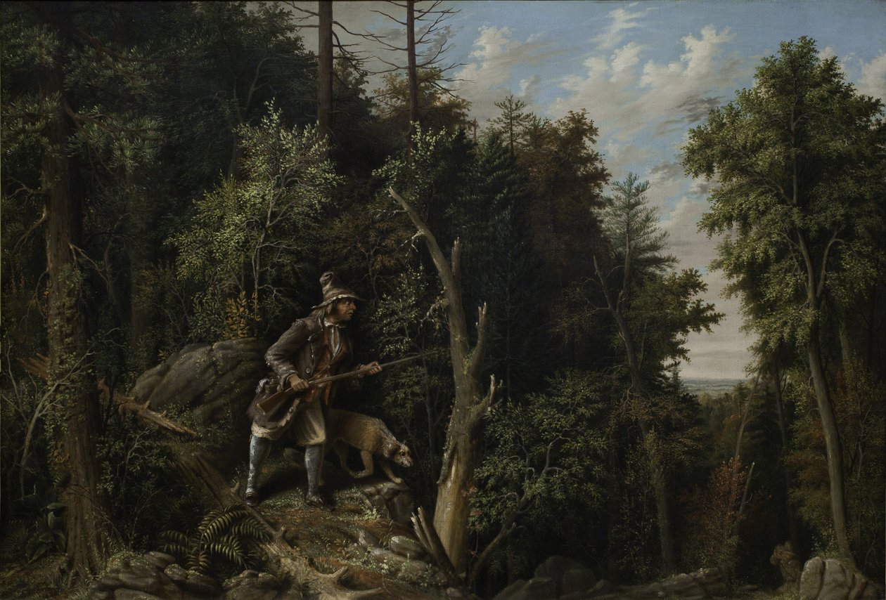 Rip Van Winkle vuoristossa, 1880 tekijältä Albertus D.O Browere