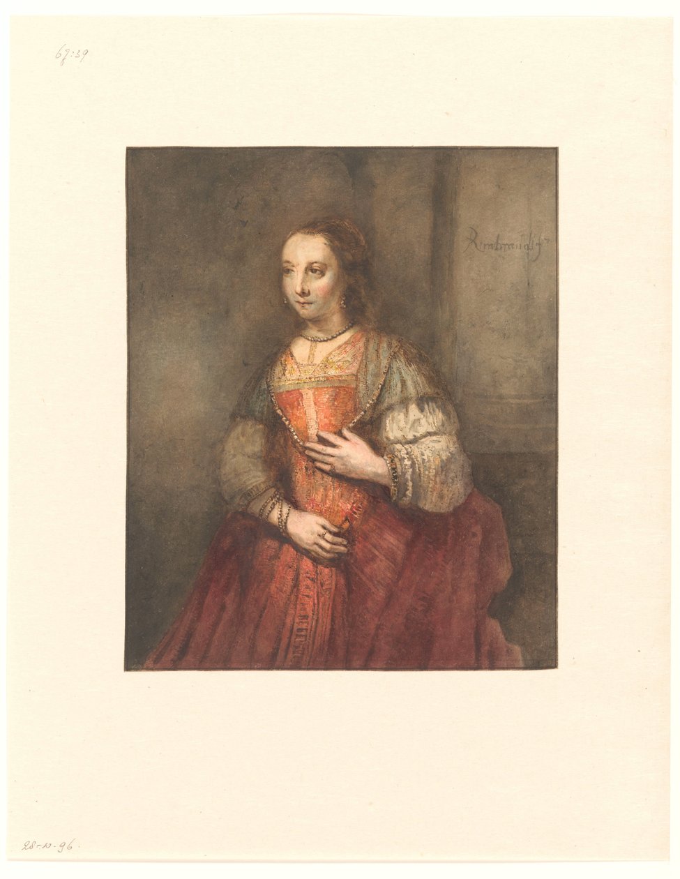 Juutalainen morsian tekijältä Albertus Brondgeest