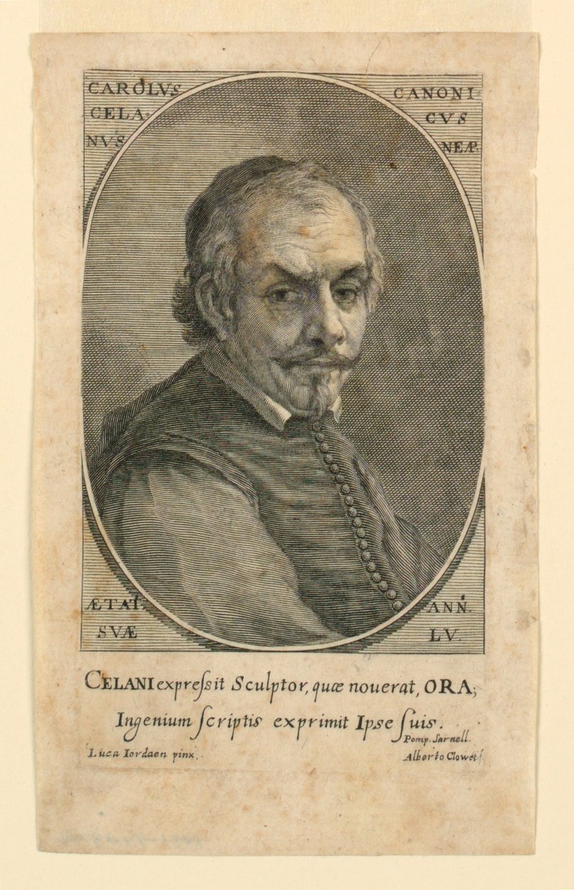 Charles Celanuksen (Celani) muotokuva tekijältä Albertus Clouwet