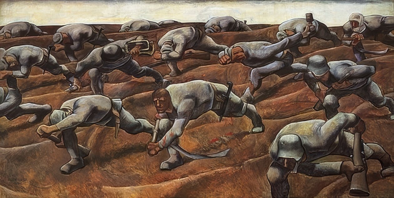Nimetön. 1916 tekijältä Albin Egger Lienz