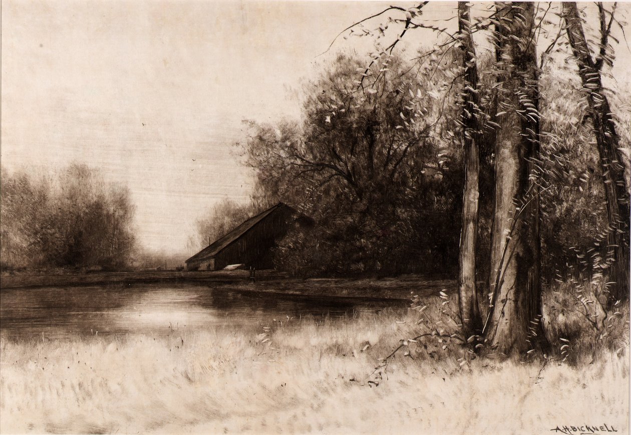 Mill Pond tekijältä Albion Harris Bicknell