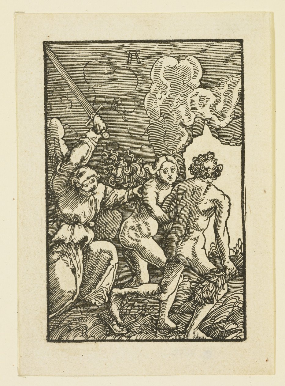 Aadam ja Eeva ajettiin paratiisista tekijältä Albrecht Altdorfer