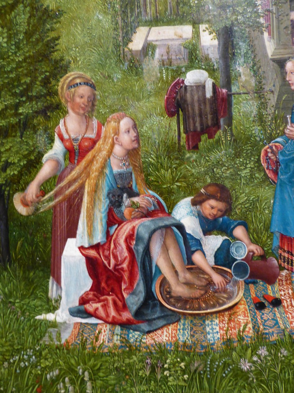Susanna im Bade ja Steinigung der Alten tekijältä Albrecht Altdorfer