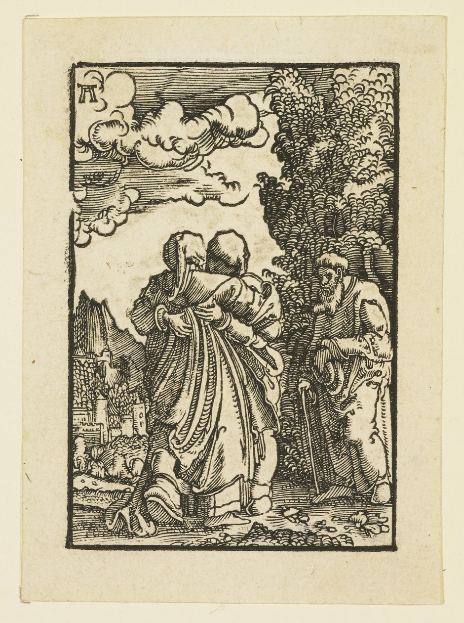 Neitsyen vierailu Elisabetille tekijältä Albrecht Altdorfer