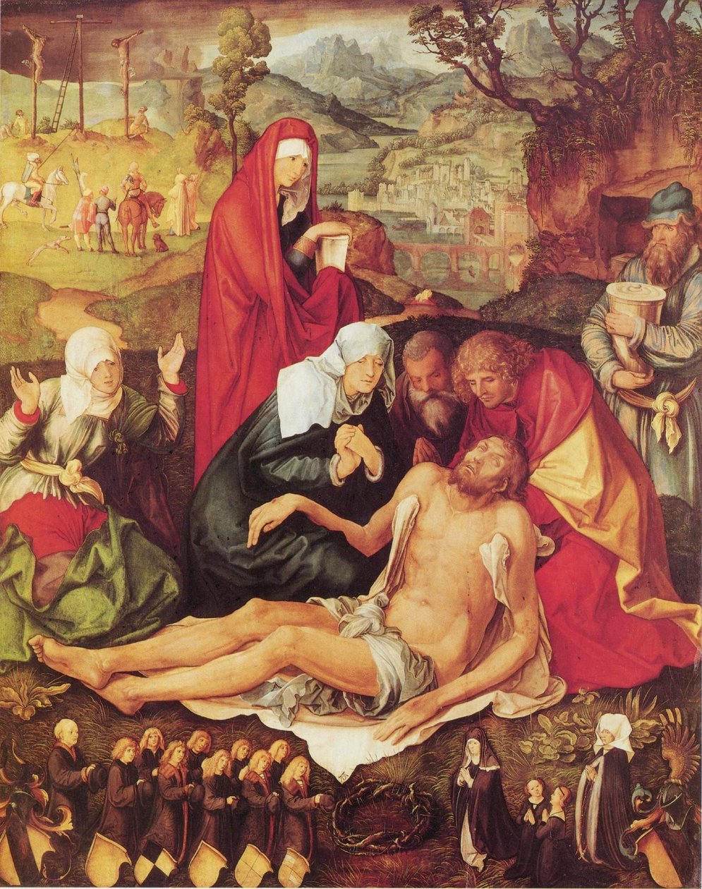 Beweinung Christi tekijältä Albrecht Dürer