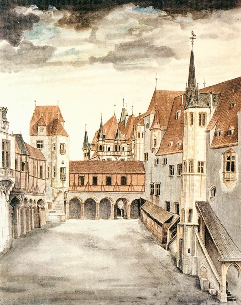 Entisen linnan piha Innsbruckissa tekijältä Albrecht Dürer