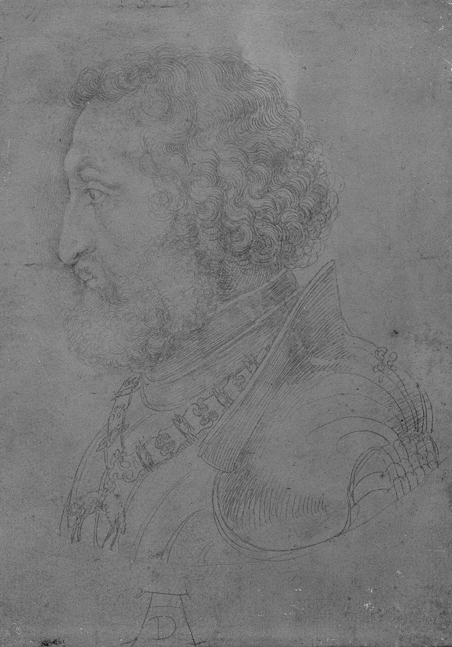 Fredrik II Reiniläinen, ruhtinas Palatinus, 1523 tekijältä Albrecht Dürer