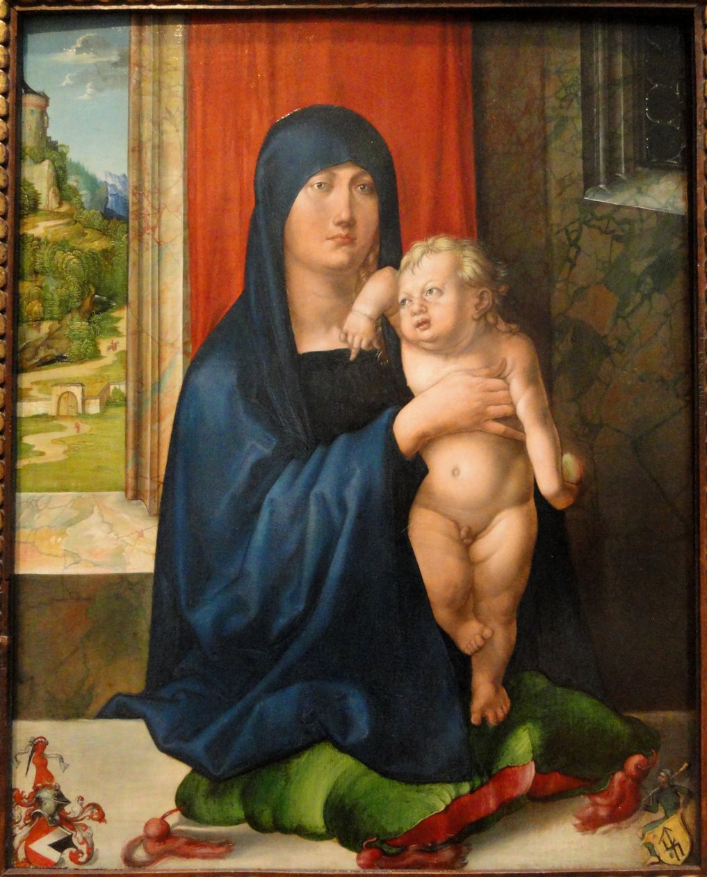 Madonna ja lapsi tekijältä Albrecht Dürer