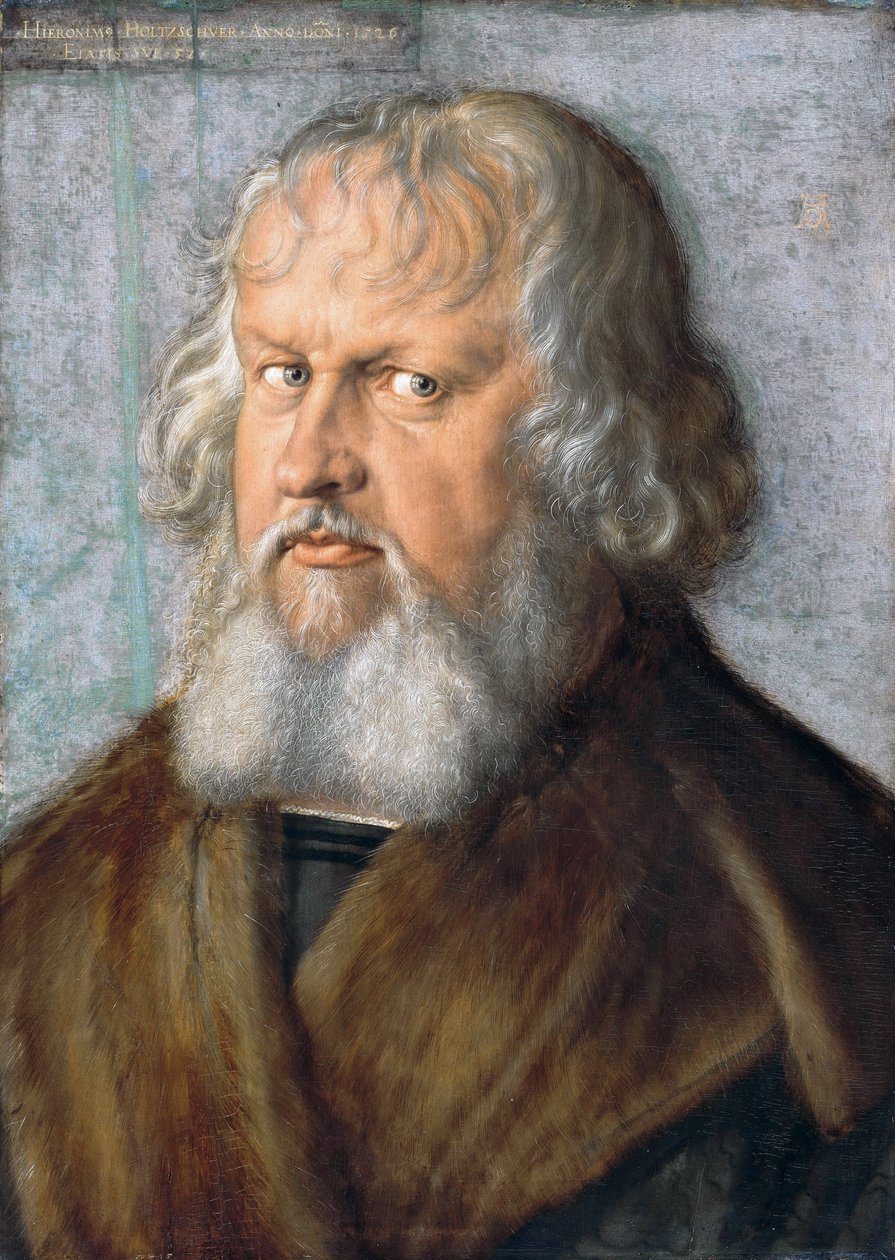 Hieronymus Holzschuherin muotokuva tekijältä Albrecht Dürer