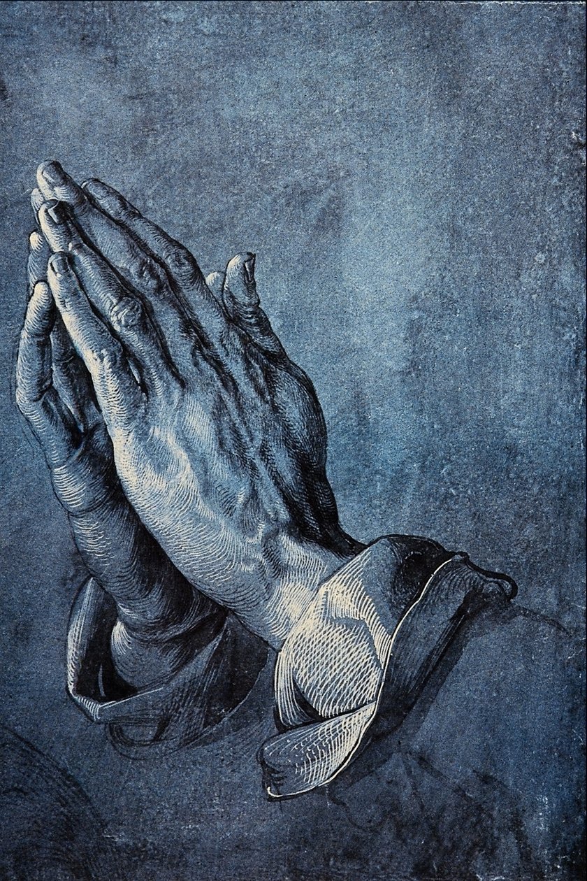 Rukoilevat kädet tekijältä Albrecht Dürer