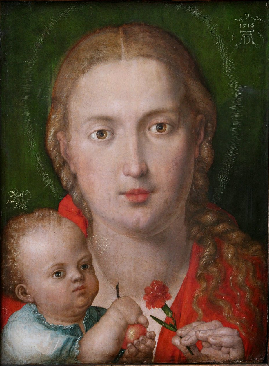 Neilikan Madonna tekijältä Albrecht Dürer