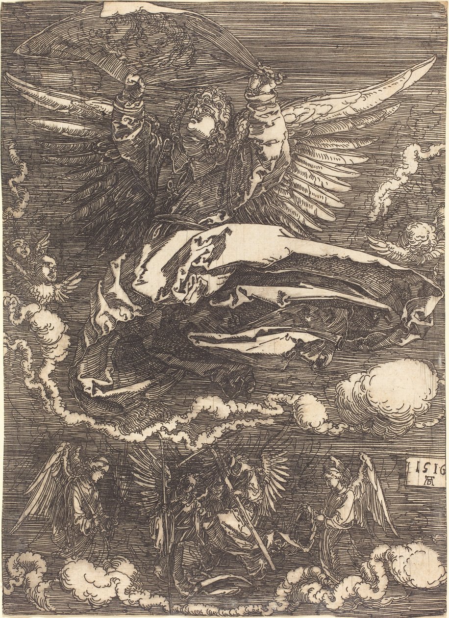 Sudariumin yksi enkeli tekijältä Albrecht Dürer