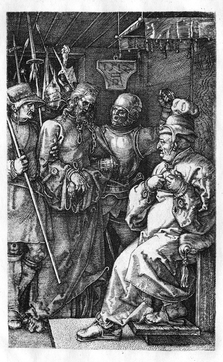 Kaiverrettu Passion -sarja tekijältä Albrecht Dürer