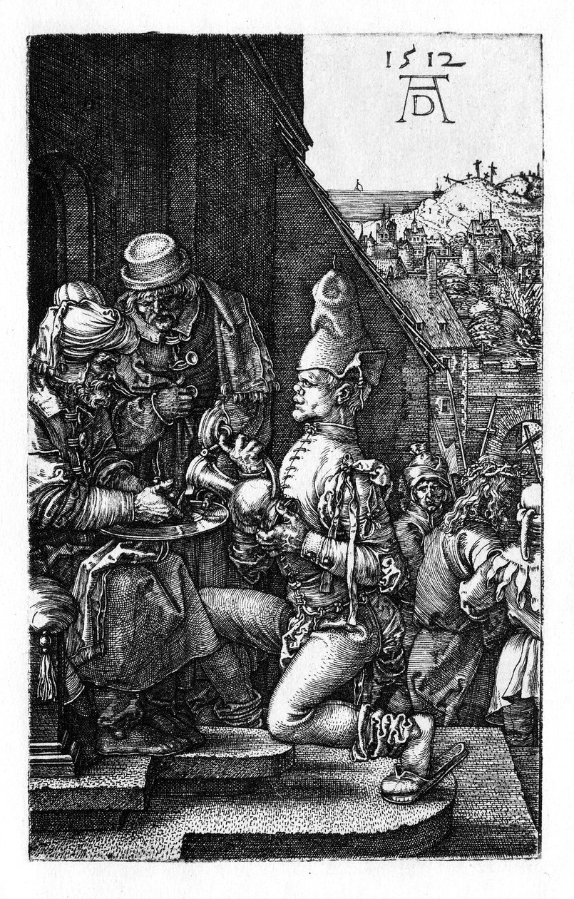 Kaiverrettu Passion -sarja tekijältä Albrecht Dürer