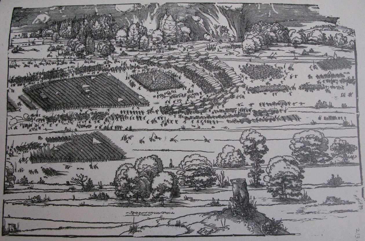 Linnoituksen piiritys tekijältä Albrecht Dürer