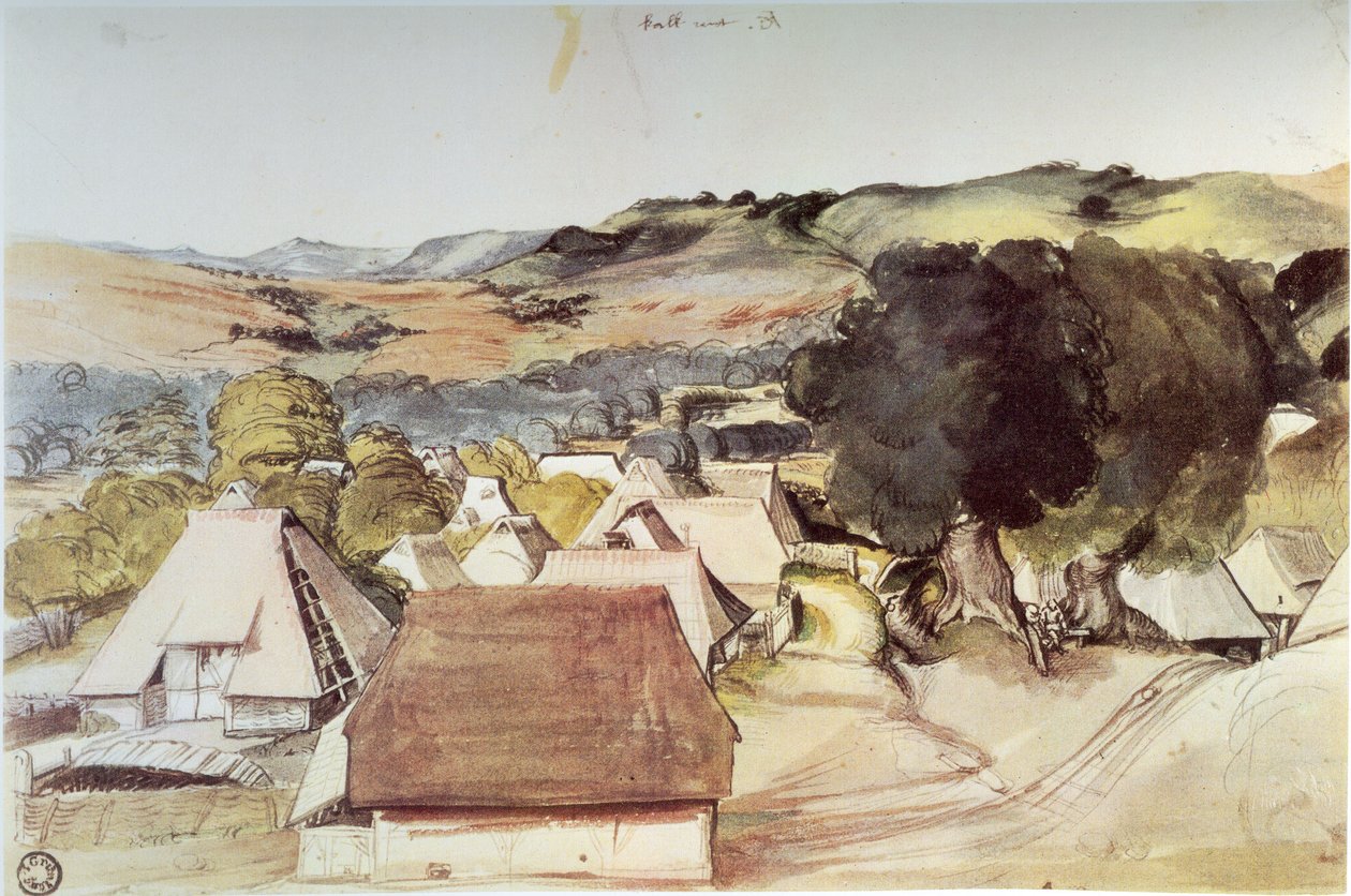Näkymä Kalchreuthista tekijältä Albrecht Dürer